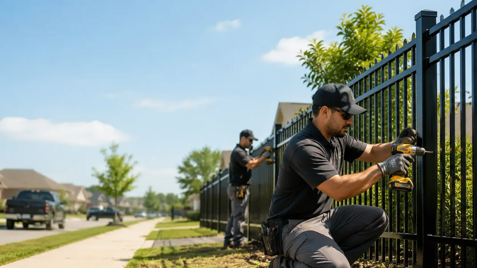 Metal Fence Installation in Quincy, MI